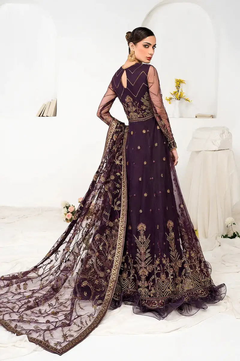 Zarif | LA CELESTE LUXURY Formals | ZLC 06 LAVENDER - Saira Saqlain