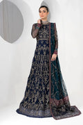 Zarif | LA CELESTE LUXURY Formals | ZLC 01 BLUEBERRY - Saira Saqlain