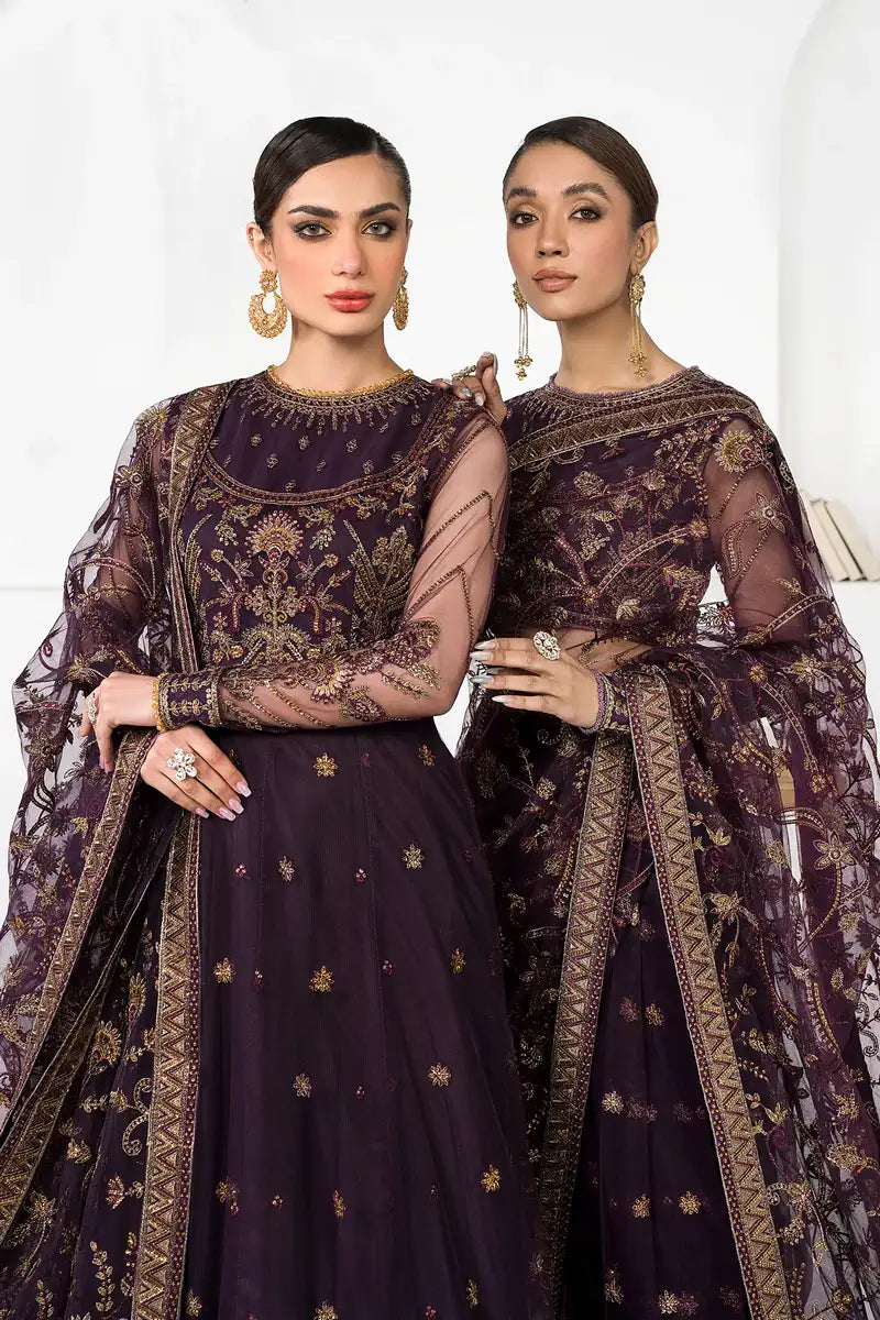 Zarif | LA CELESTE LUXURY Formals | ZLC 06 LAVENDER - Saira Saqlain
