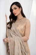 Zarif | LA CELESTE LUXURY Formals | ZLC 07 SAND GLOW - Saira Saqlain