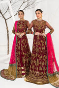 Zarif | LA CELESTE LUXURY Formals | ZLC 04 BURNT ROSE - Saira Saqlain