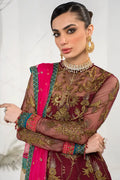 Zarif | LA CELESTE LUXURY Formals | ZLC 04 BURNT ROSE - Saira Saqlain