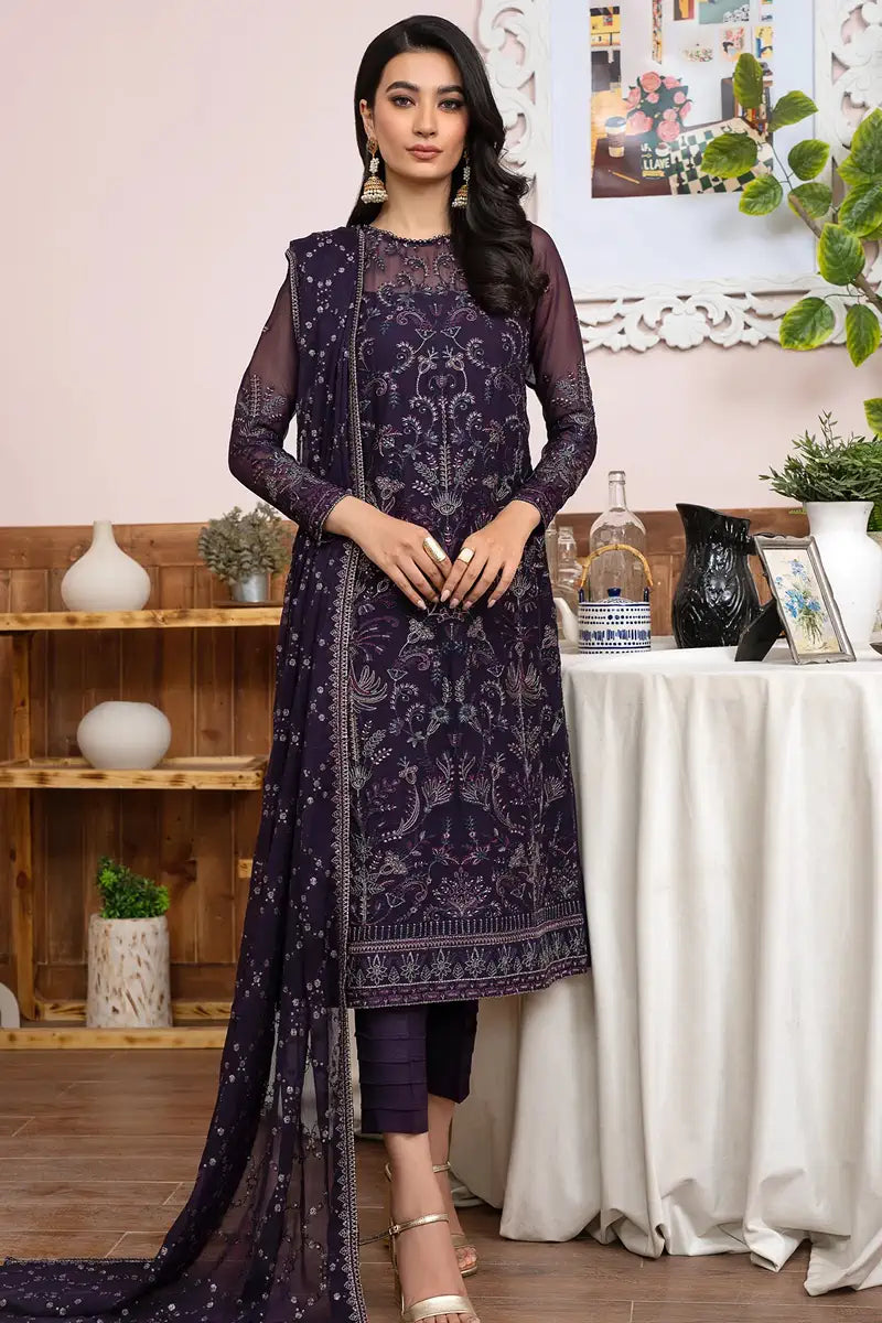 Zarif | Meeral Formals | ZLM 05 SCARLETT - Saira Saqlain
