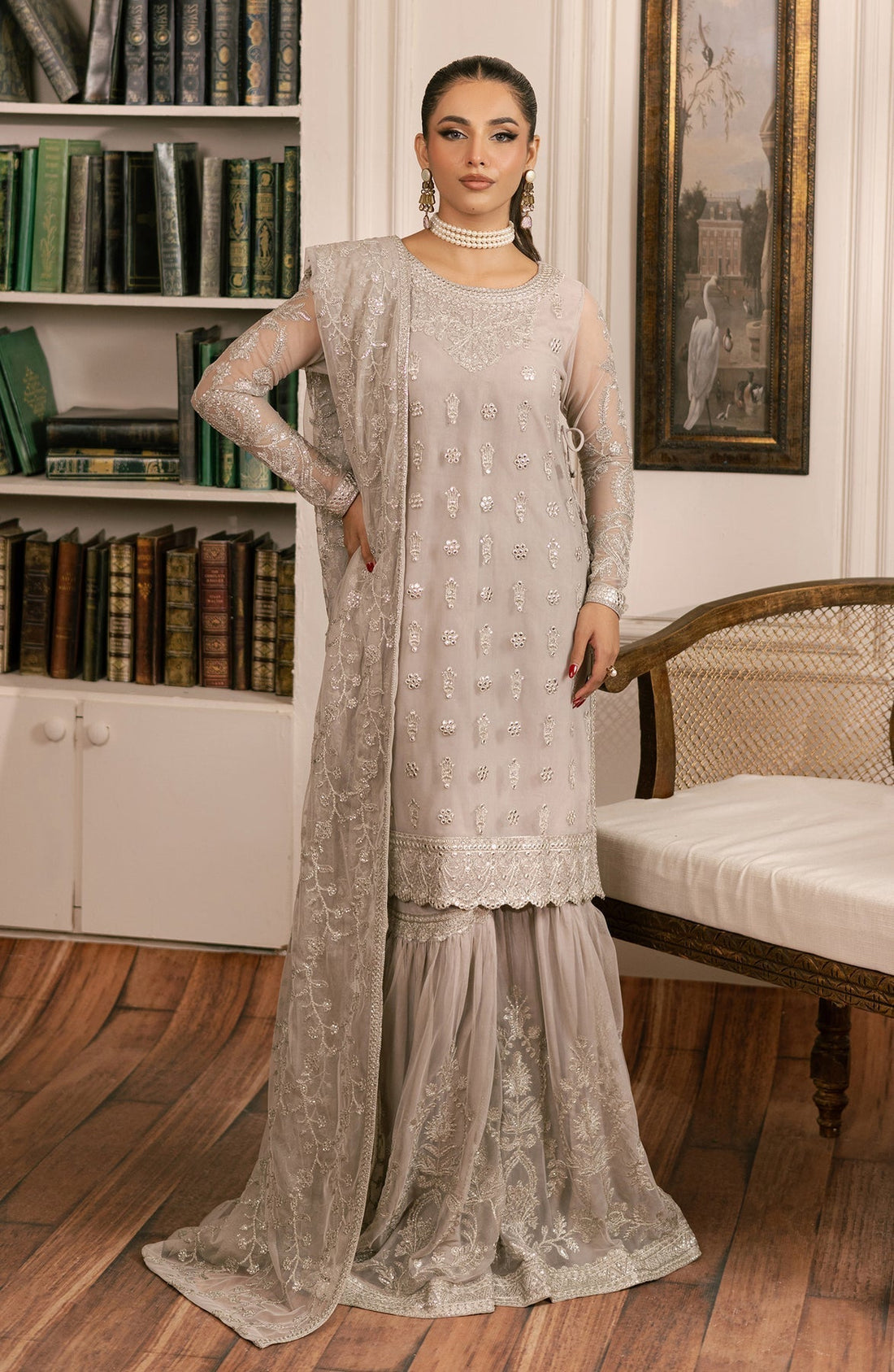 Zarif | Inayat Wedding Formals |  ZRI 05 DHANAK - Saira Saqlain