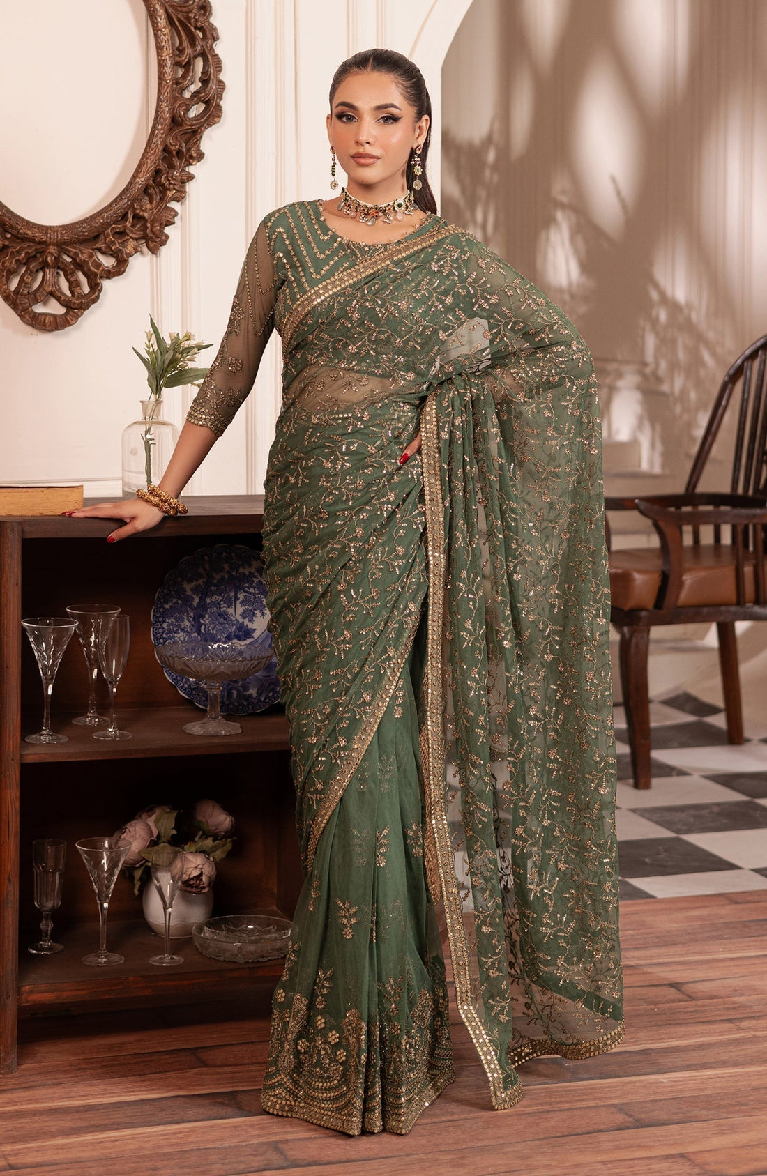 Zarif | Inayat Wedding Formals |  ZRI 04 SHABAB - Saira Saqlain