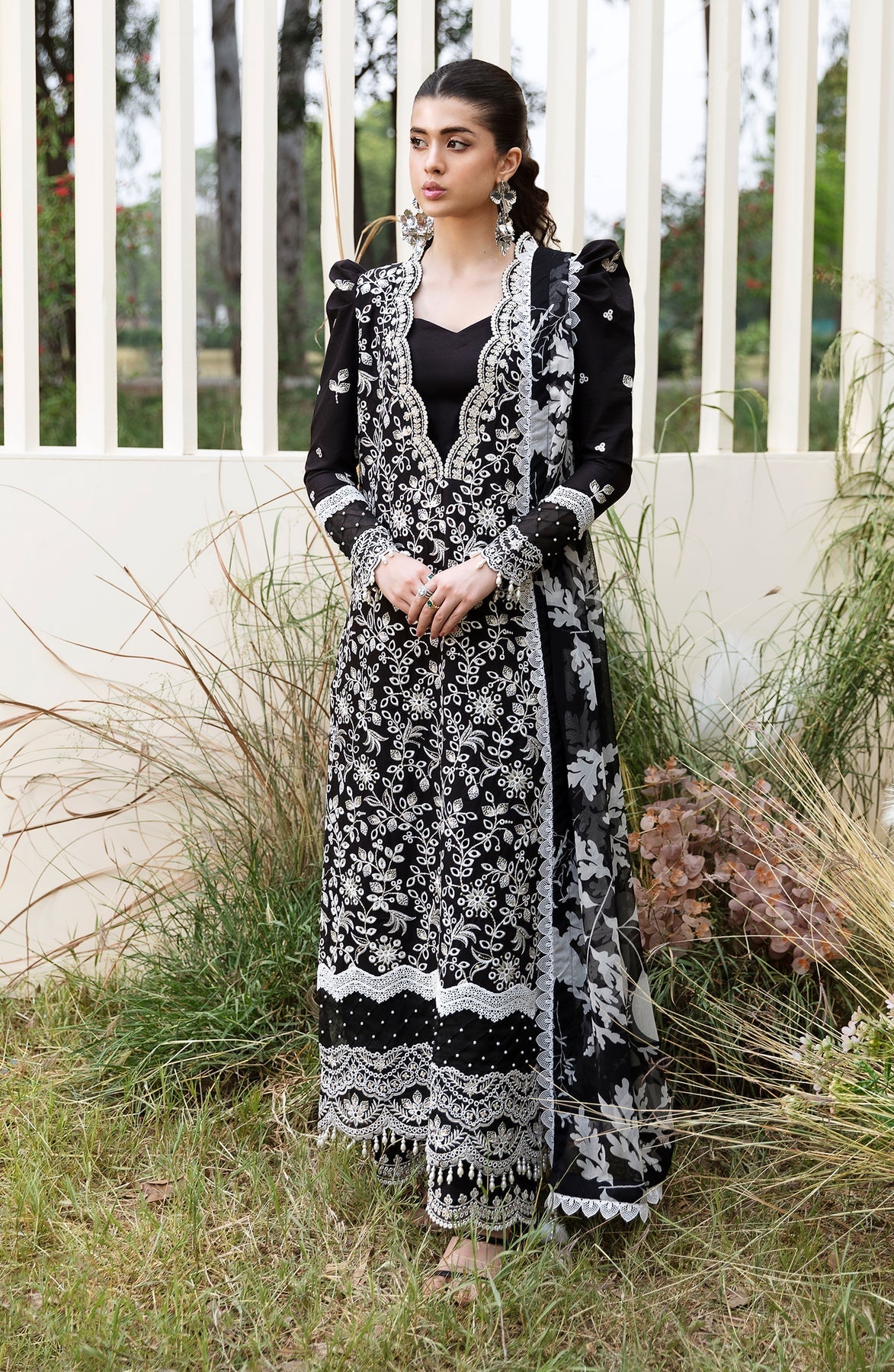 Zevk | Flora Festive Lawn | DUSK -   Luxury -  Saira Saqlain