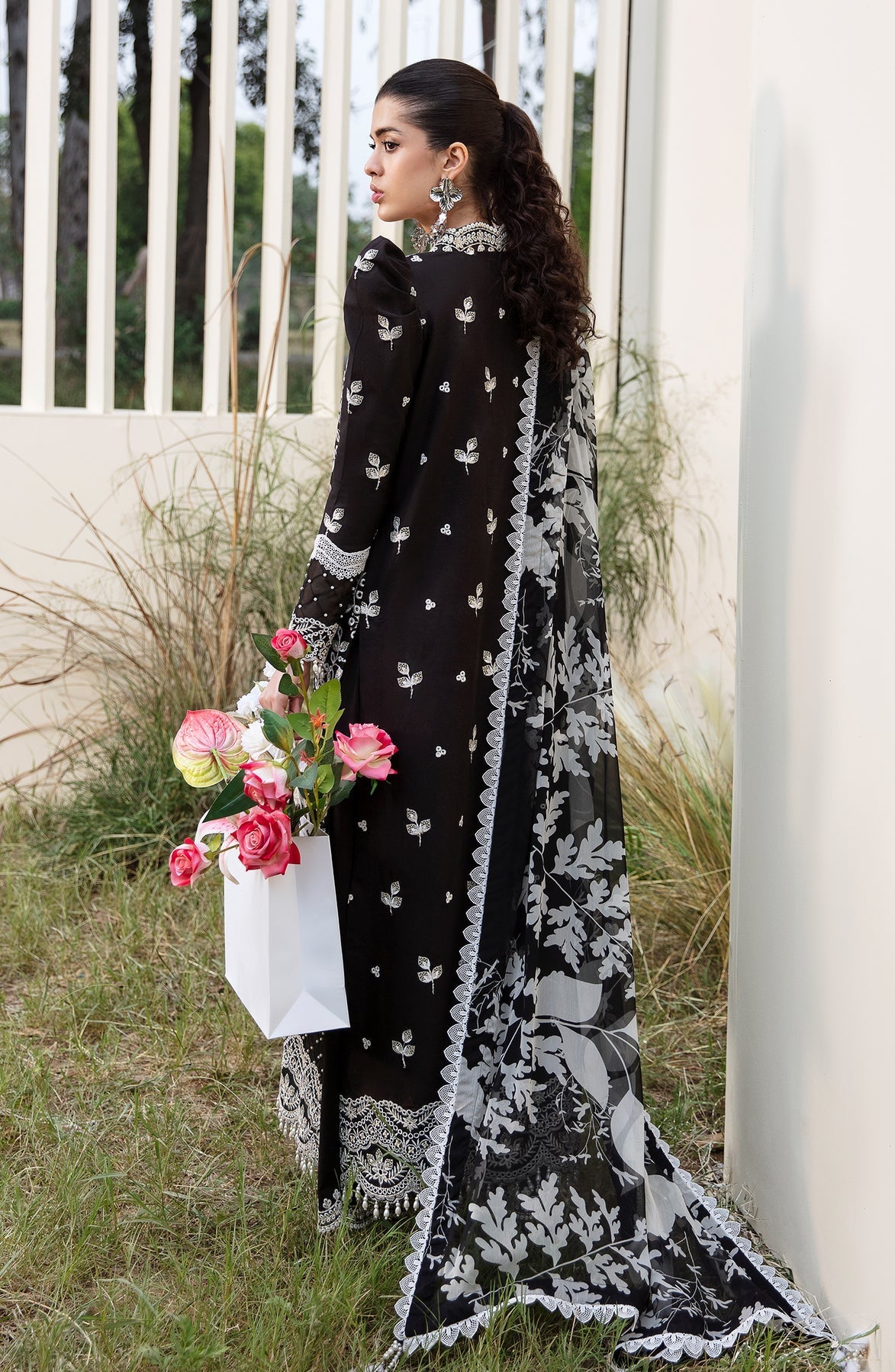 Zevk | Flora Festive Lawn | DUSK -   Luxury -  Saira Saqlain