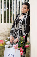 Zevk | Flora Festive Lawn | DUSK -   Luxury -  Saira Saqlain