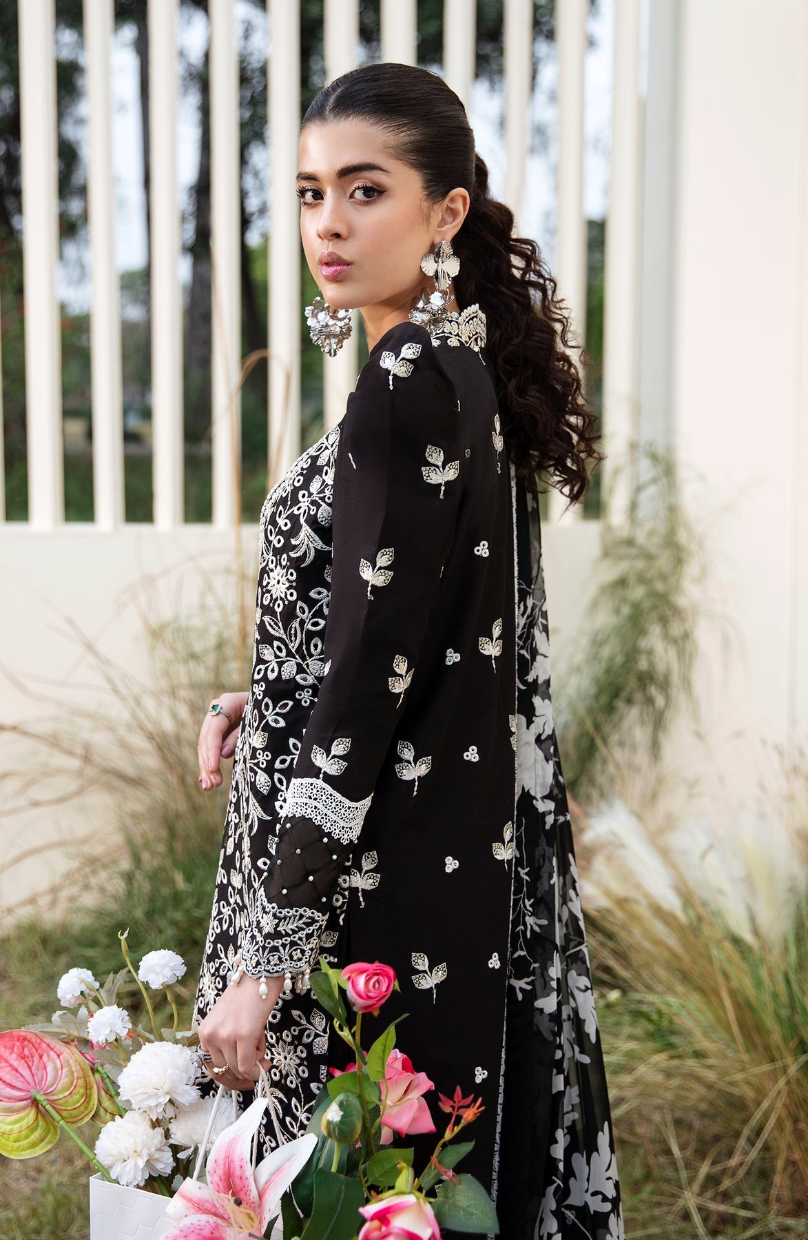 Zevk | Flora Festive Lawn | DUSK -   Luxury -  Saira Saqlain