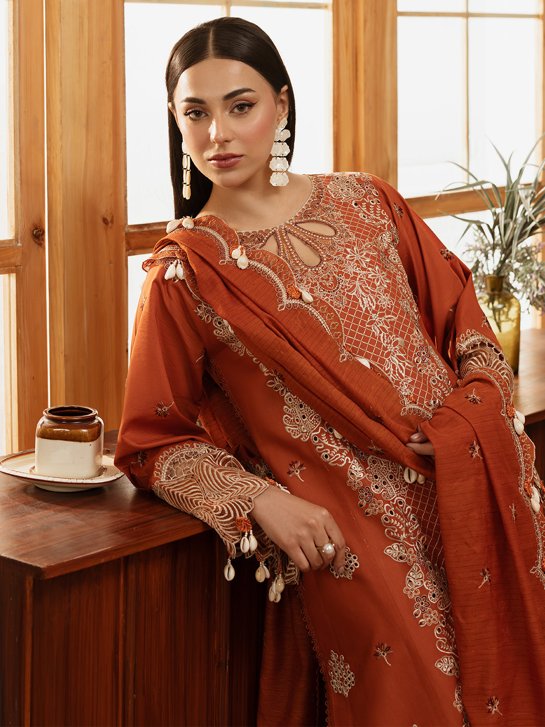 Mahnur | Florence Luxury Lawn 25 | ZIMAL -   Ladies Clothes -  Saira Saqlain