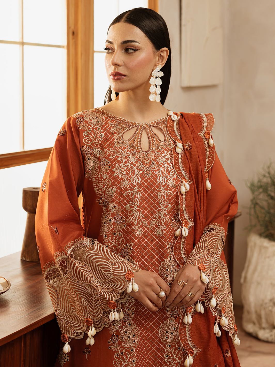 Mahnur | Florence Luxury Lawn 25 | ZIMAL -   Ladies Clothes -  Saira Saqlain