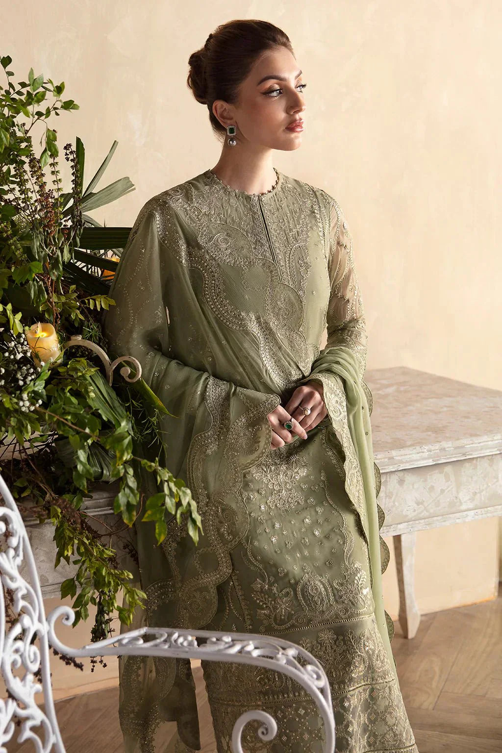 Afrozeh | La Fuchsia 24 | Cassia - Saira Saqlain