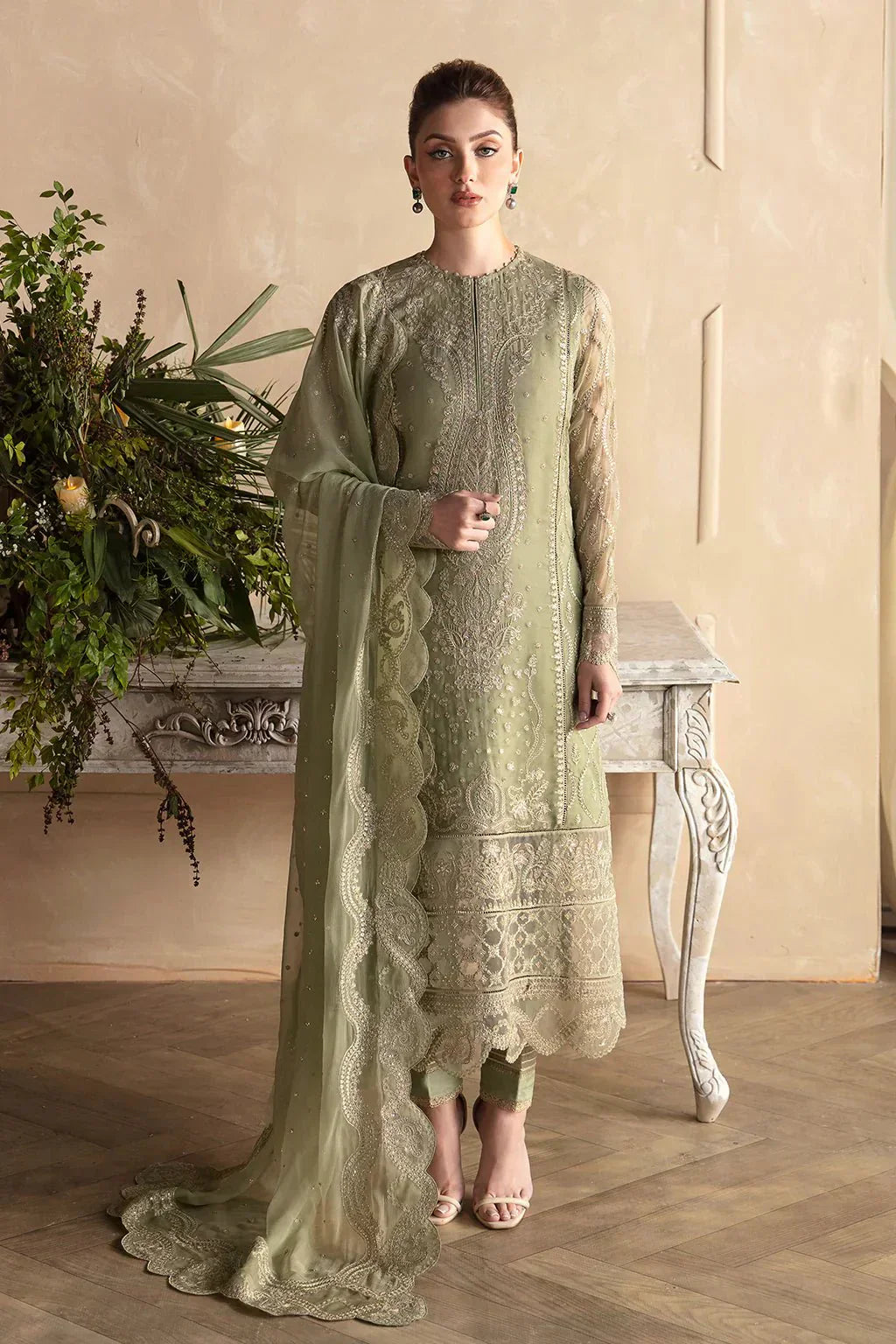 Afrozeh | La Fuchsia 24 | Cassia - Saira Saqlain