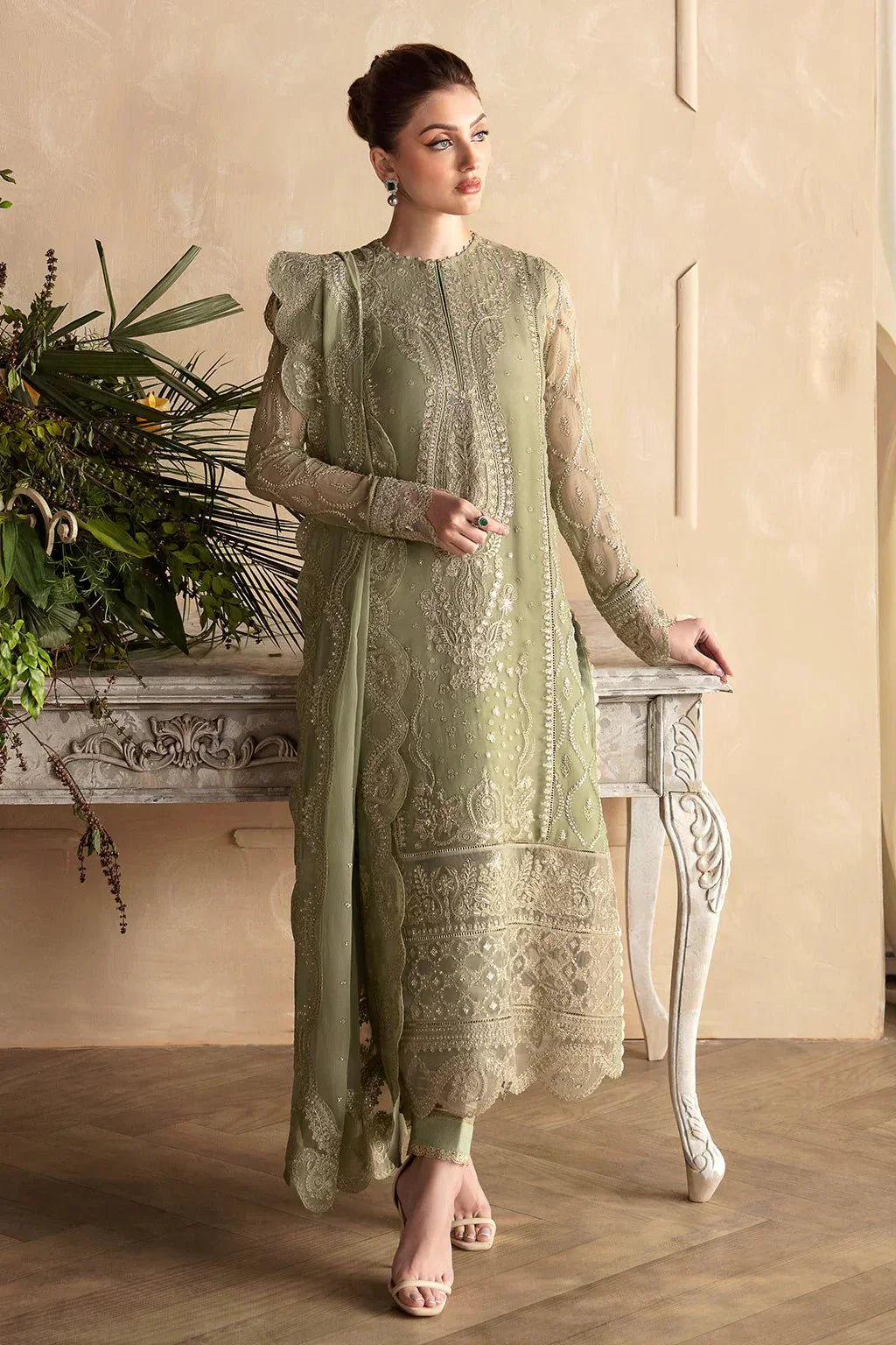 Afrozeh | La Fuchsia 24 | Cassia - Saira Saqlain