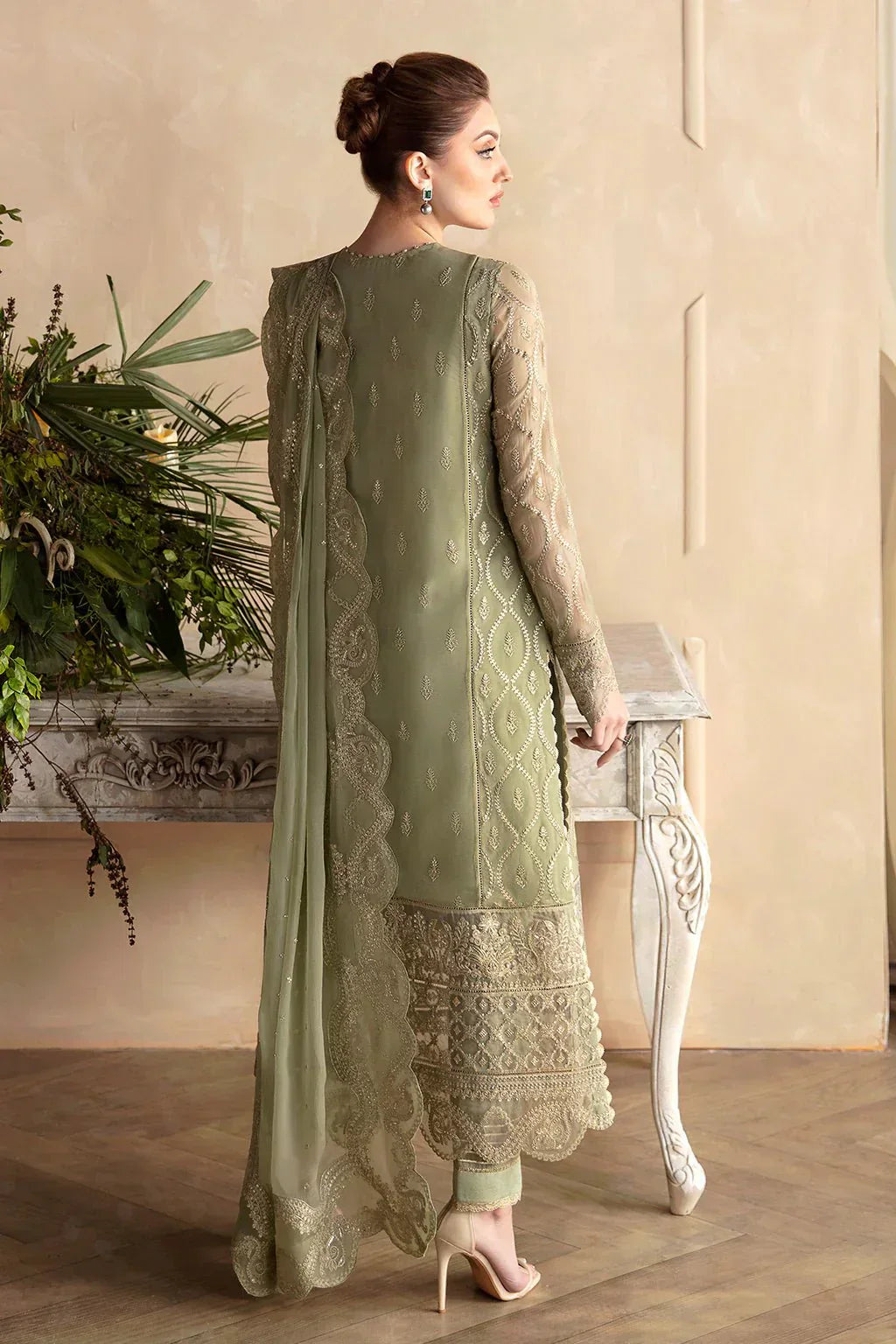 Afrozeh | La Fuchsia 24 | Cassia - Saira Saqlain