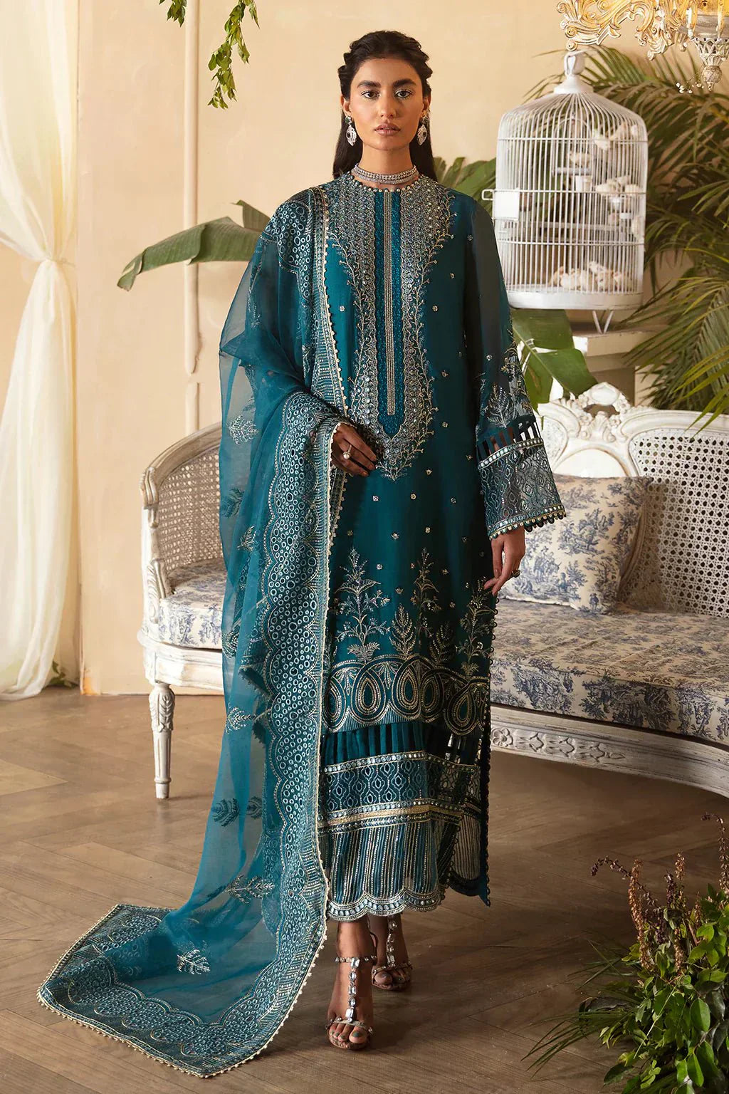 Afrozeh | La Fuchsia 24 | Liana - Saira Saqlain