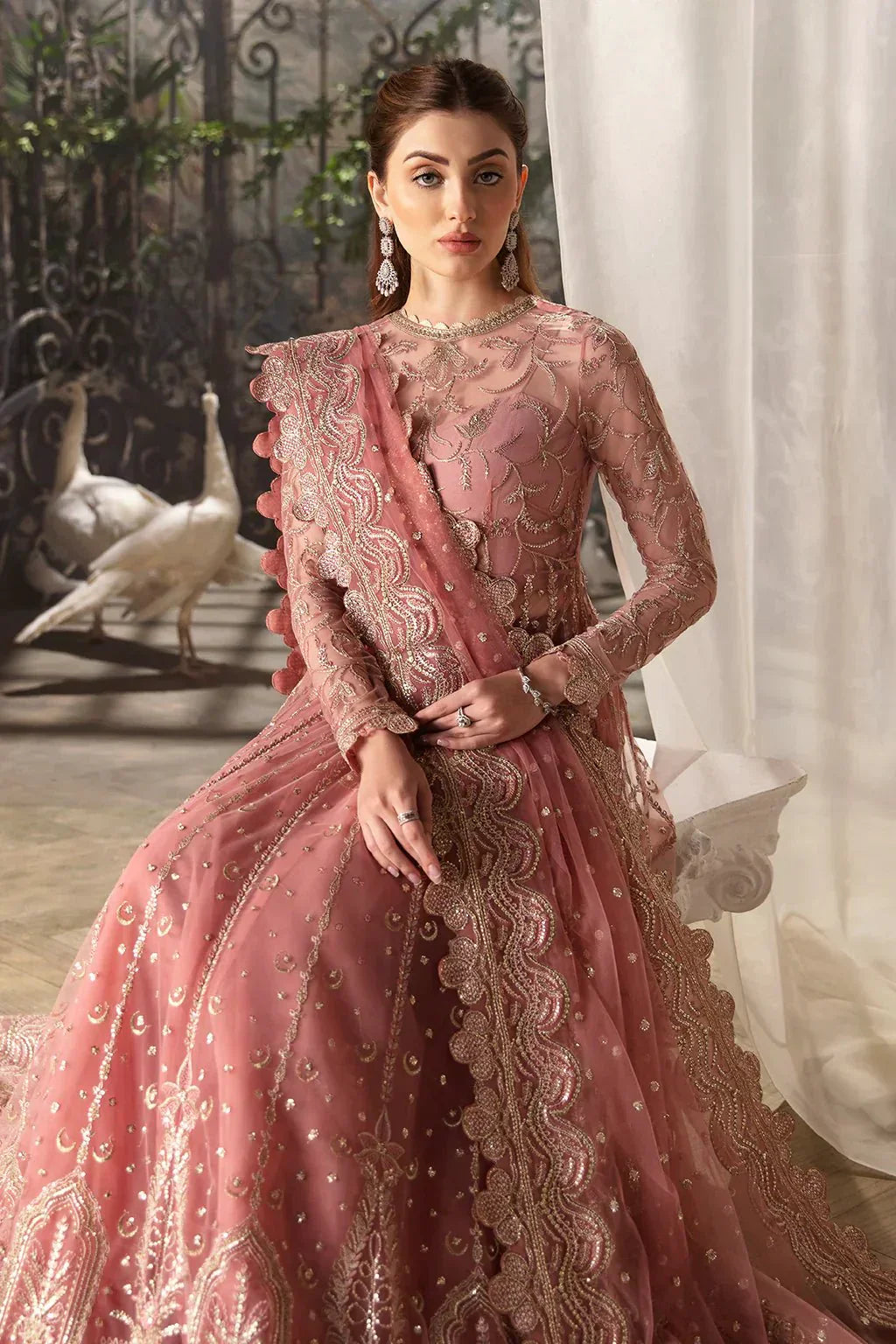 Afrozeh | La Fuchsia 24 | Rosa - Saira Saqlain