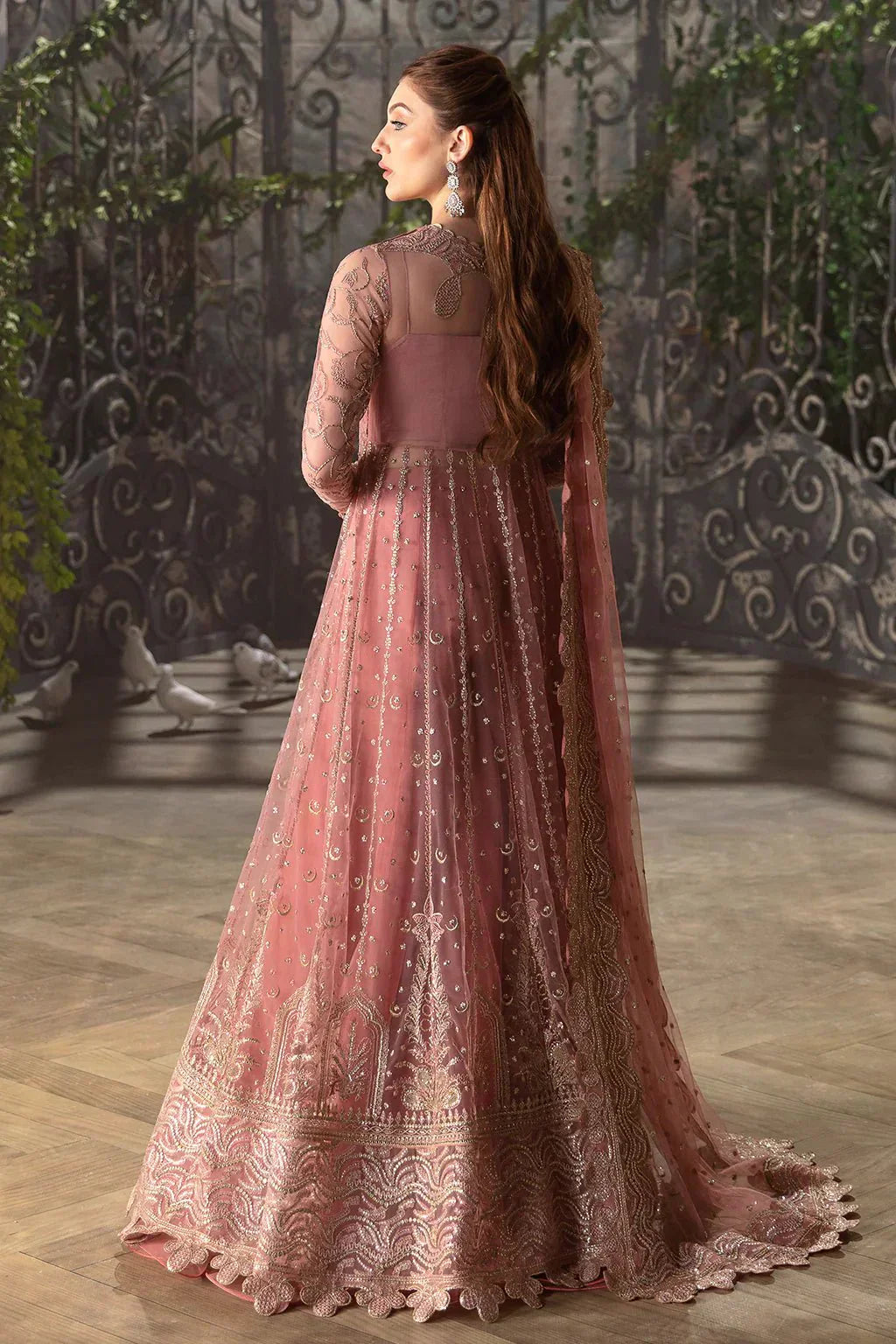 Afrozeh | La Fuchsia 24 | Rosa - Saira Saqlain