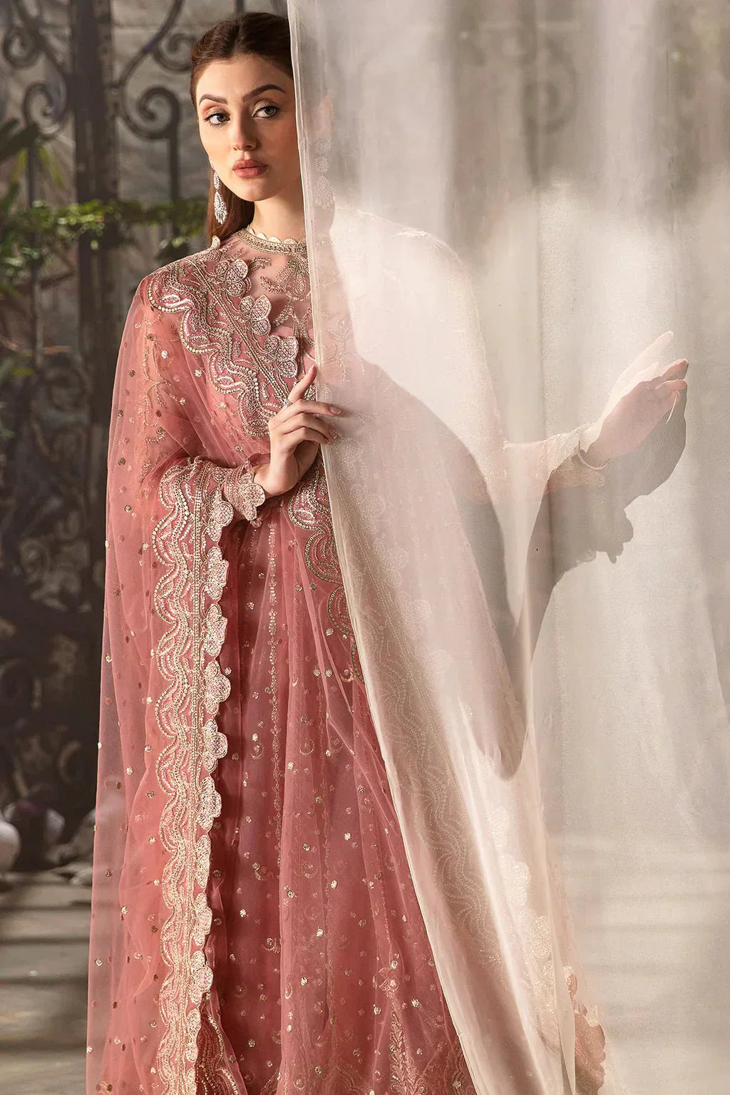 Afrozeh | La Fuchsia 24 | Rosa - Saira Saqlain