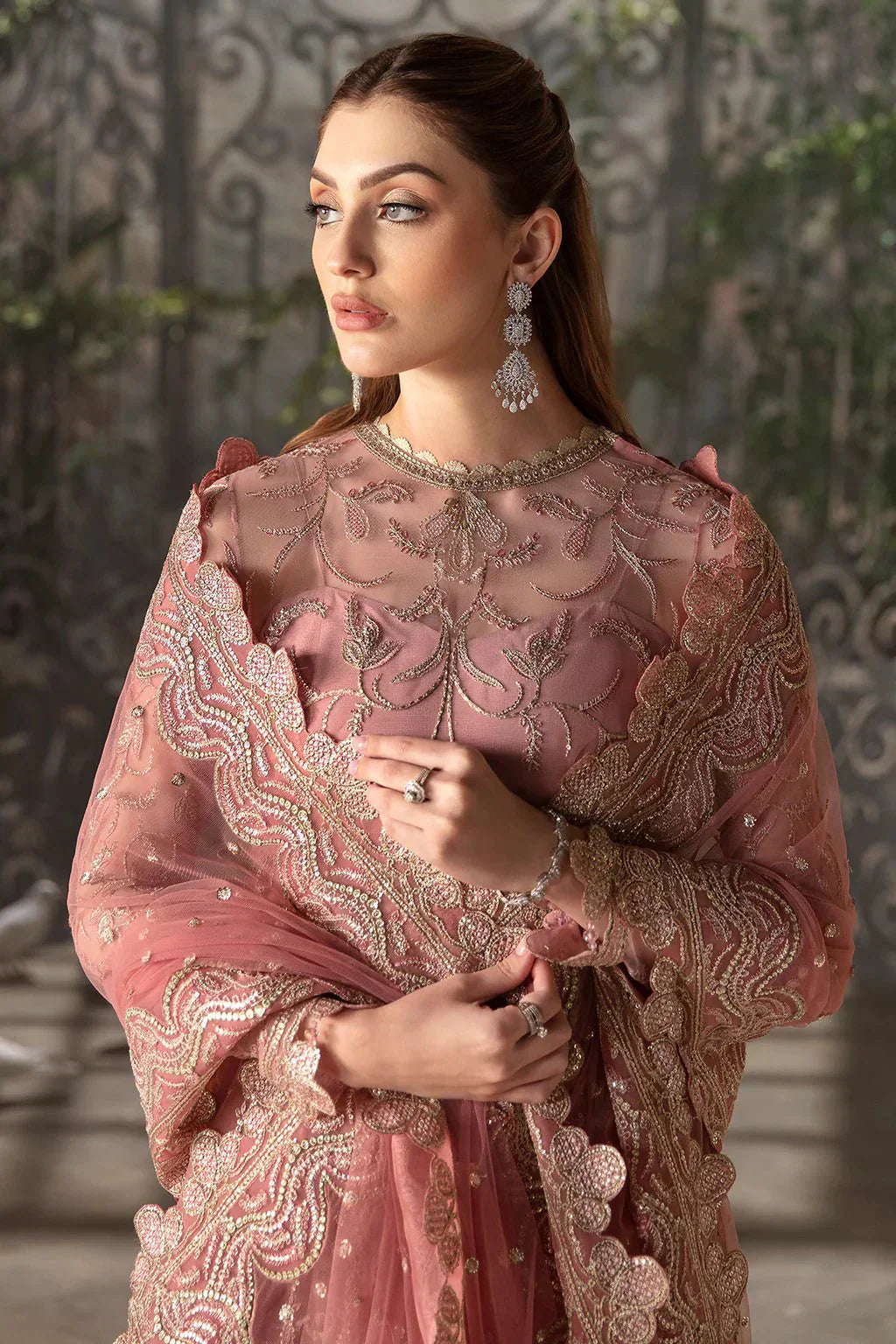 Afrozeh | La Fuchsia 24 | Rosa - Saira Saqlain