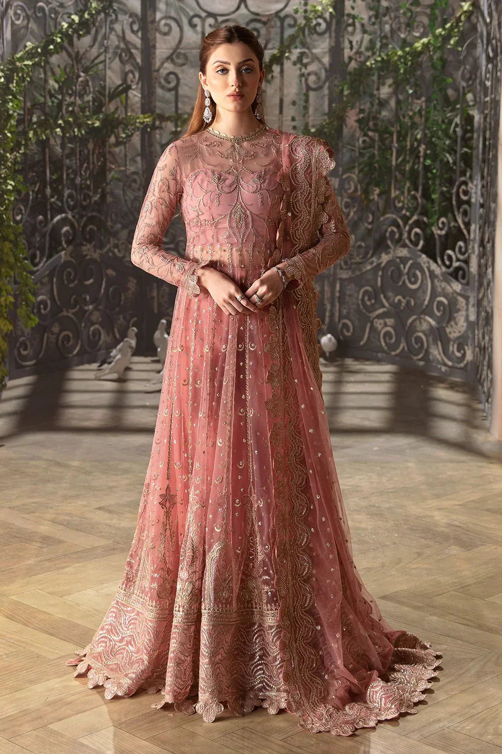Afrozeh | La Fuchsia 24 | Rosa - Saira Saqlain