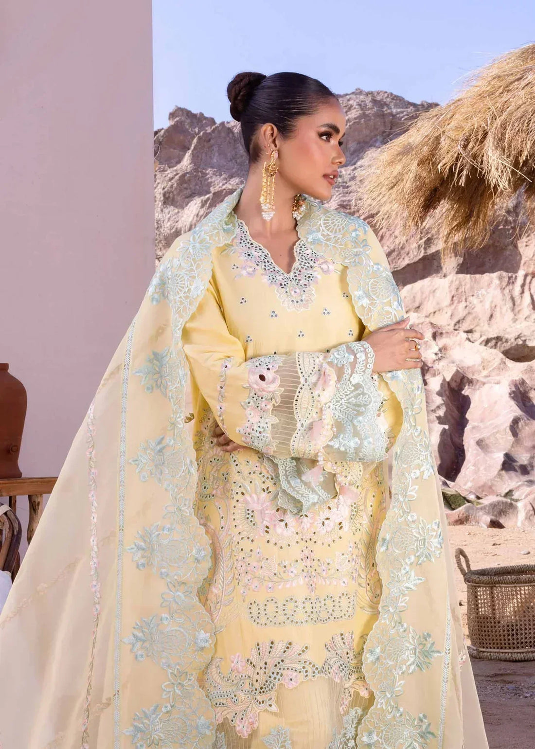 Akbar Aslam | Oasis Lawn 24 | Dahlia - Saira Saqlain