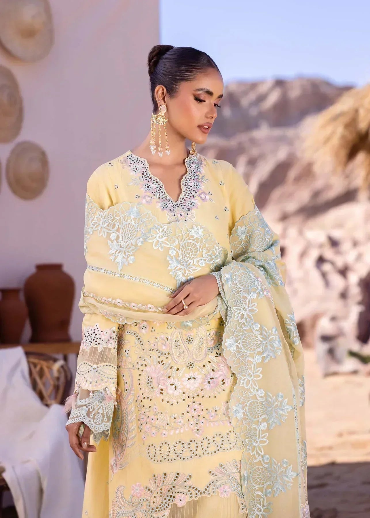 Akbar Aslam | Oasis Lawn 24 | Dahlia - Saira Saqlain