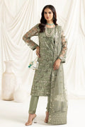 Alizeh | Dua Formals 23 | DUA-V02D02B-ALARA(PISTACHIO) - Saira Saqlain