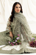Alizeh | Dua Formals 23 | DUA-V02D02B-ALARA(PISTACHIO) - Saira Saqlain