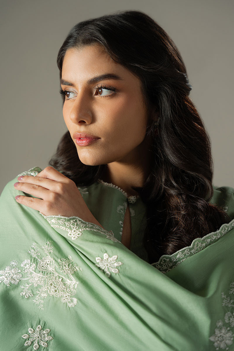 Cross Stitch | Chikankari Lawn 25 | SAGE GARDEN - Saira Saqlain