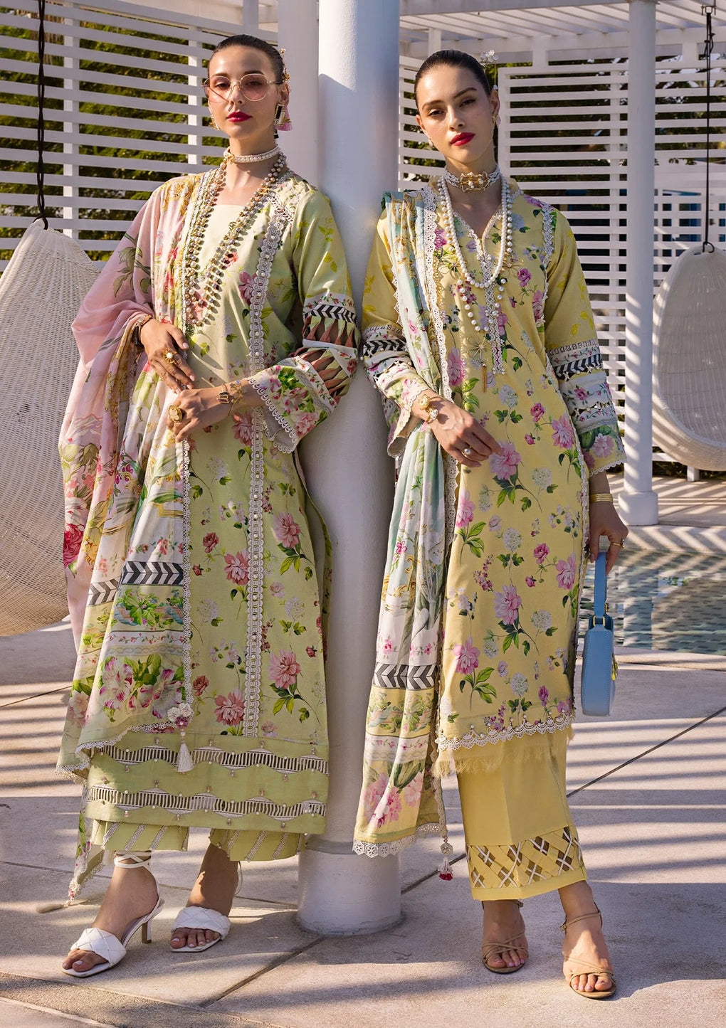 Elaf Premium | Prints Collection 2024 | EOP-02B HUAHIN CHIC - Saira Saqlain