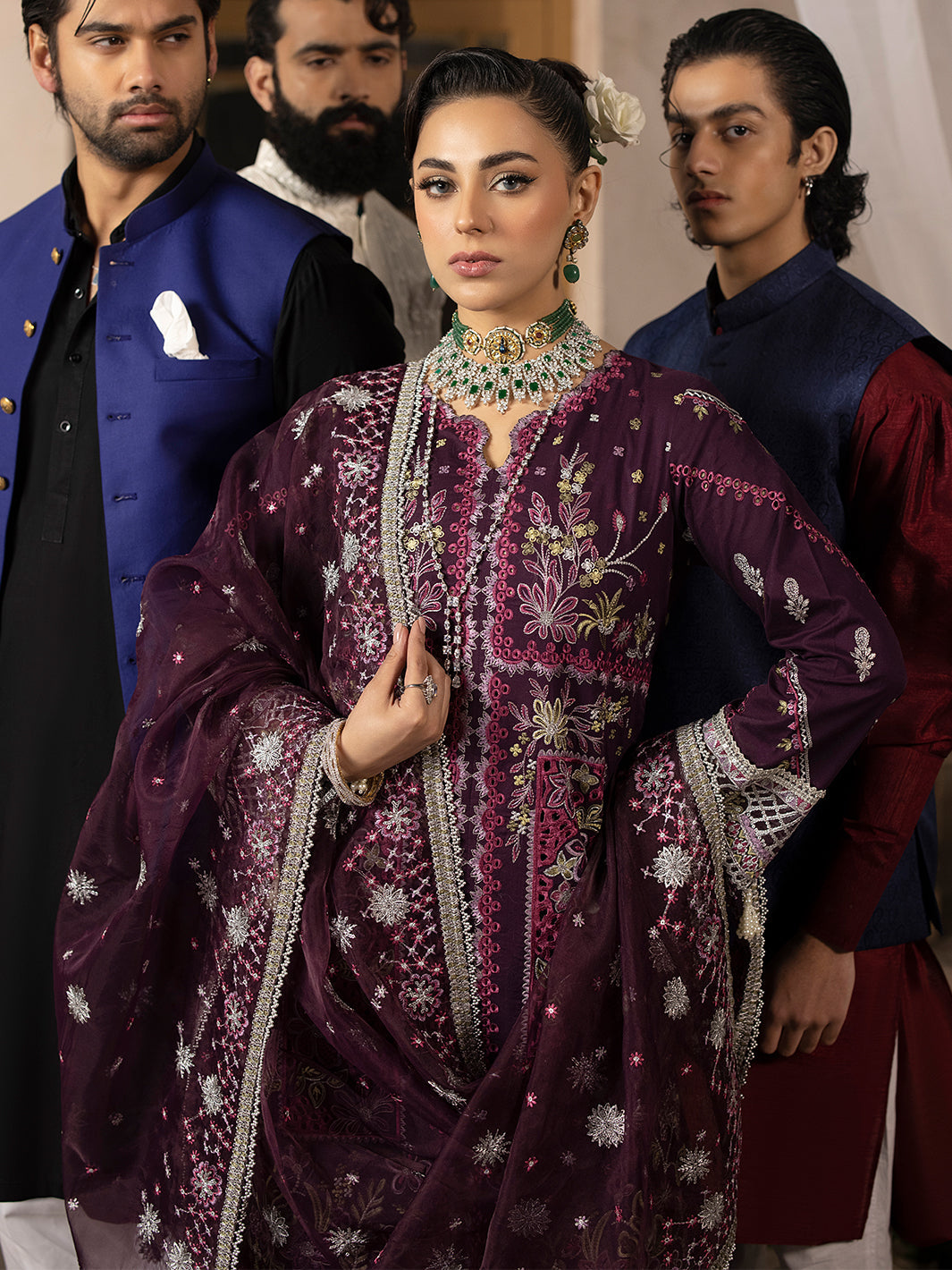 Mahnur | Mahrukh Luxury Lawn 24 | ESME - Saira Saqlain