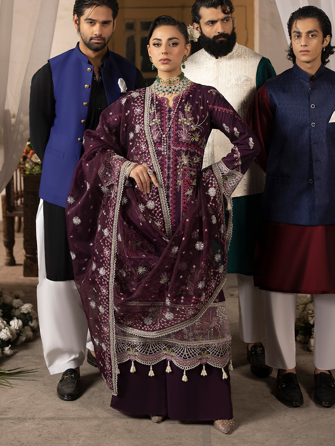 Mahnur | Mahrukh Luxury Lawn 24 | ESME - Saira Saqlain