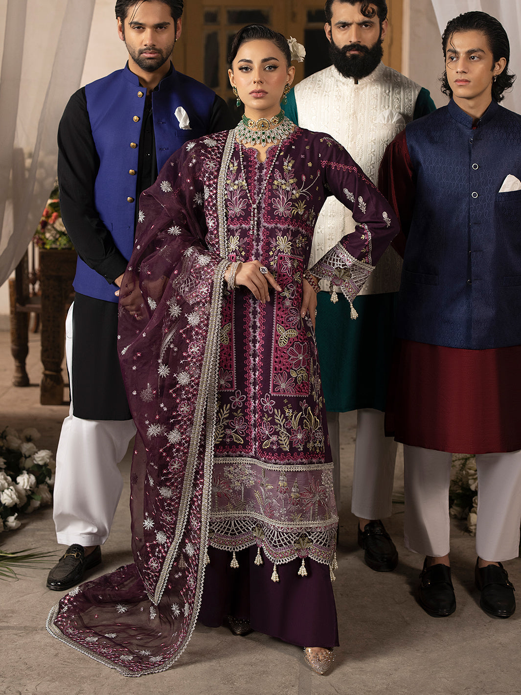 Mahnur | Mahrukh Luxury Lawn 24 | ESME - Saira Saqlain