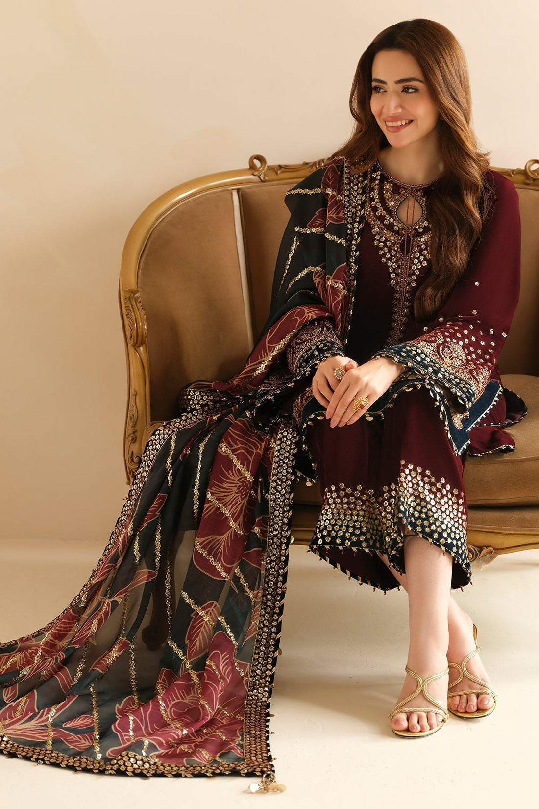 Jazmin | Velvet Edit 24 | Velvet Formal VF-2038 - Saira Saqlain