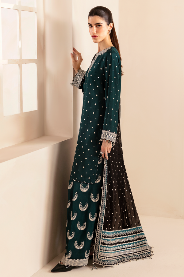 Jazmin | Formals Collection | Raw Silk UR-7035 - Saira Saqlain