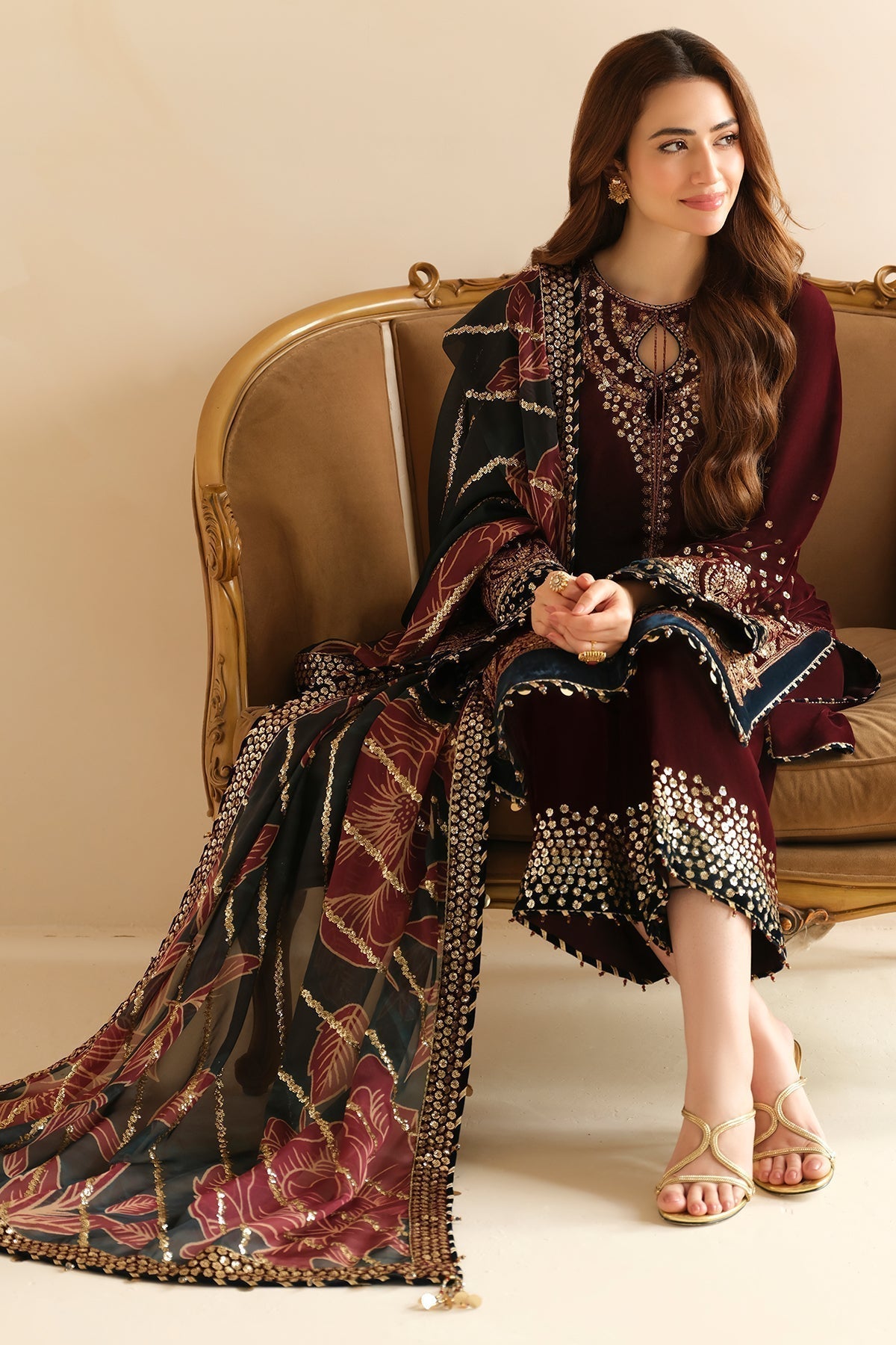 Jazmin | Velvet Edit 24 | Velvet Formal VF-2038 - Saira Saqlain