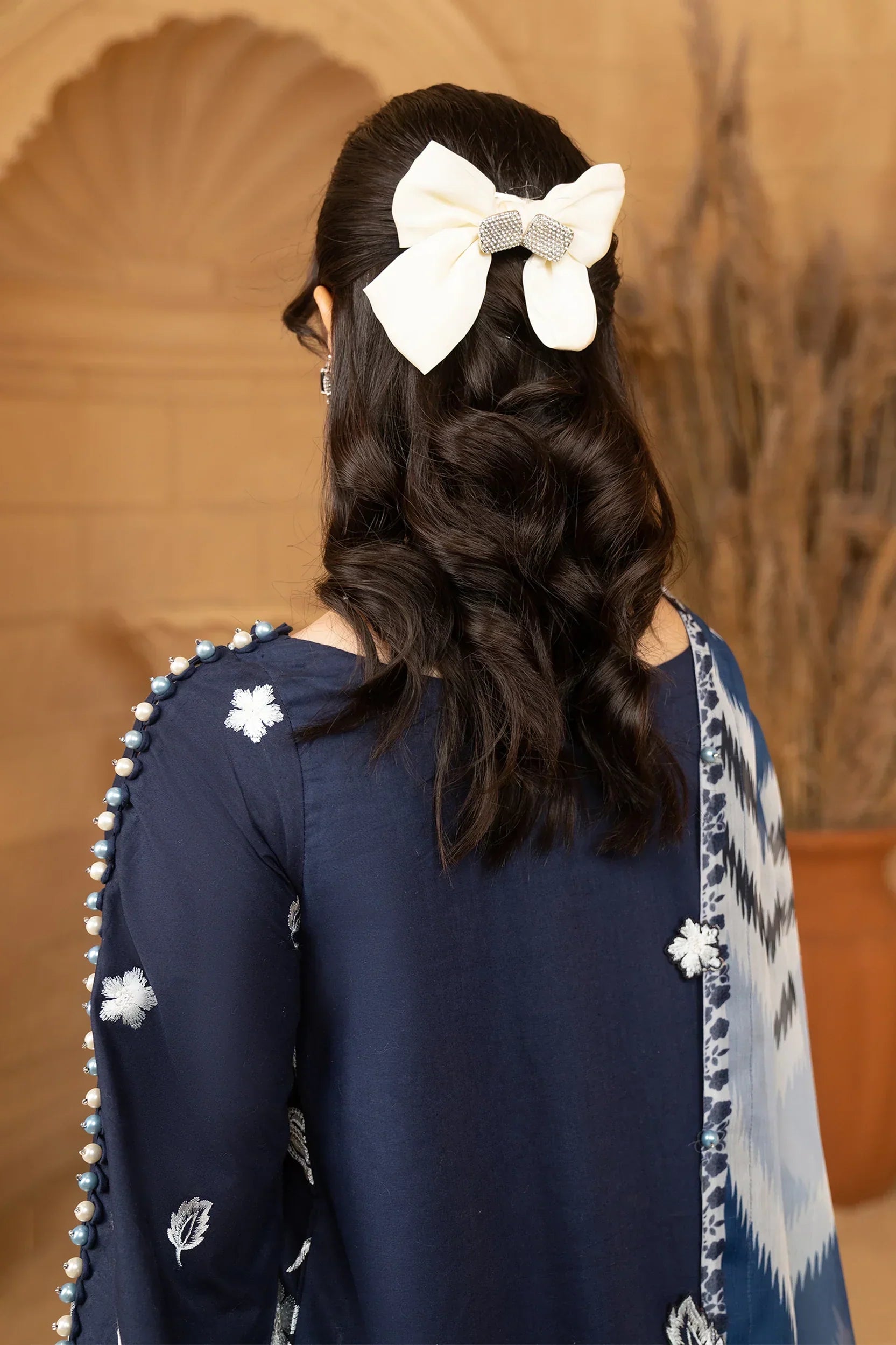 Hemstitch | Summer Luxury Lawn 24 | Ice Blue - Saira Saqlain