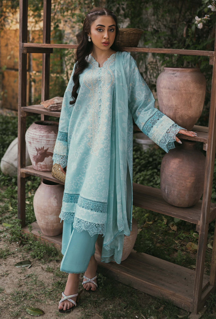 Humdum | Gardenia Lawn | D07 - Saira Saqlain