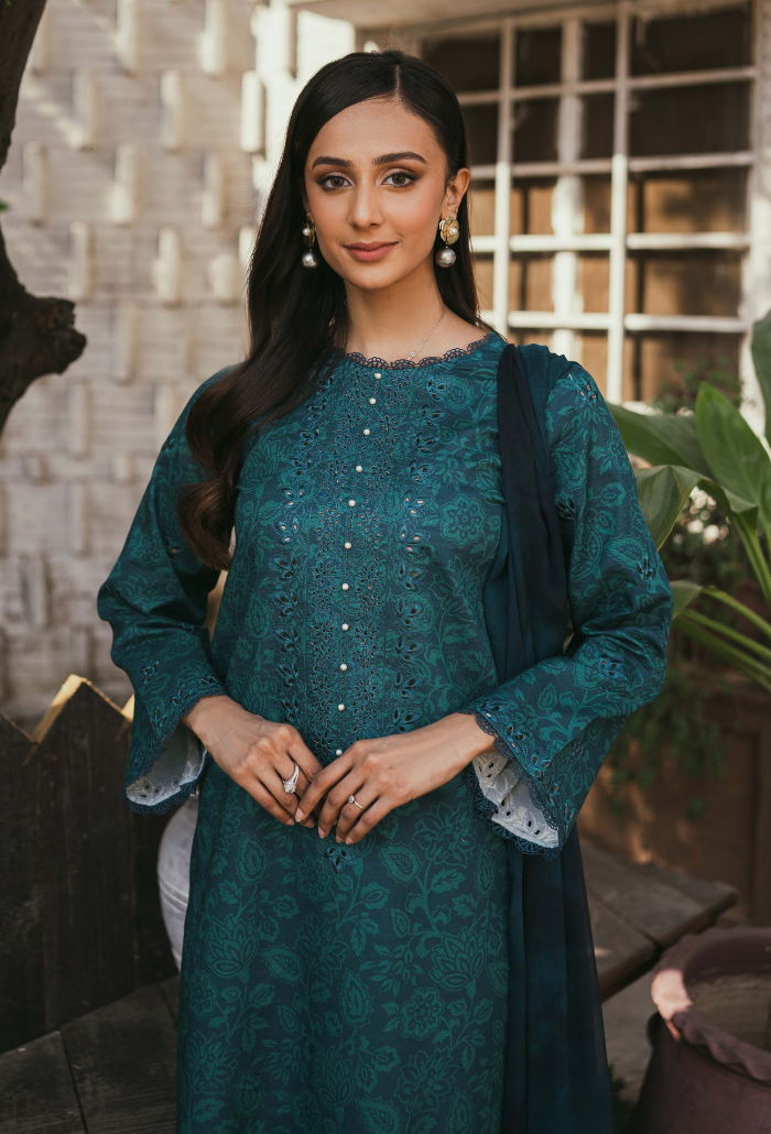 Humdum | Gardenia Lawn | D01 - Saira Saqlain