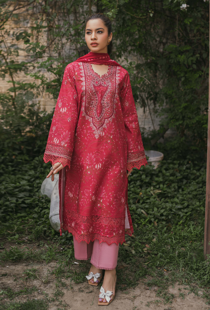 Humdum | Gardenia Lawn | D06 - Saira Saqlain