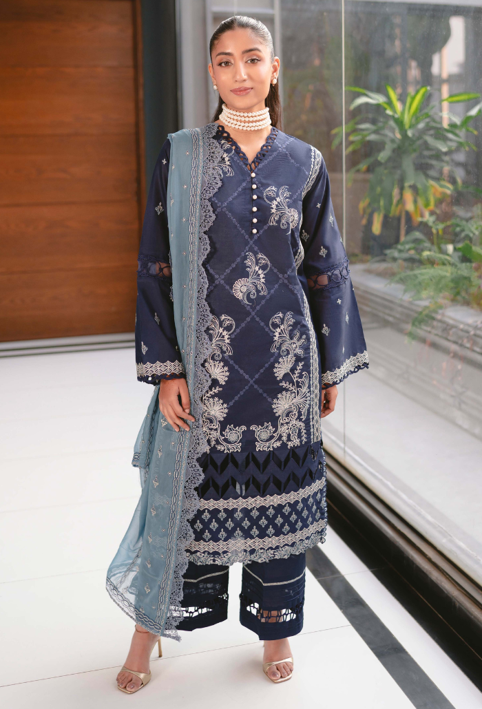 Humdum | Meraki Lawn 24 | d08 - Saira Saqlain