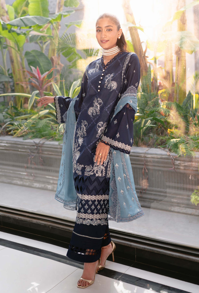 Humdum | Meraki Lawn 24 | d08 - Saira Saqlain