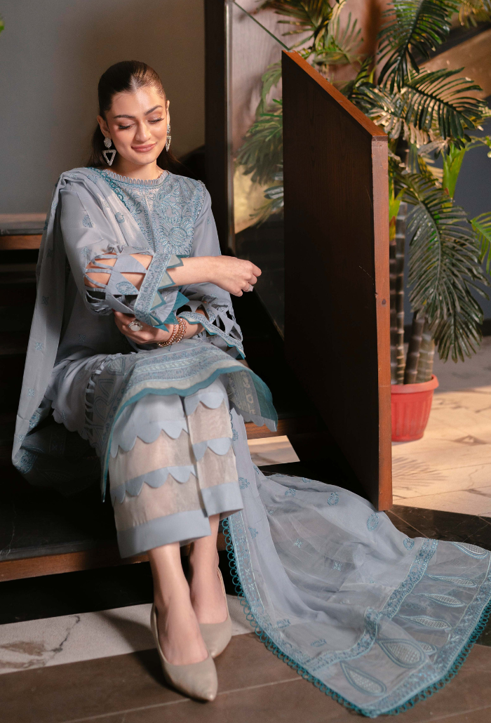 Humdum | Meraki Lawn 24 | d05 - Saira Saqlain