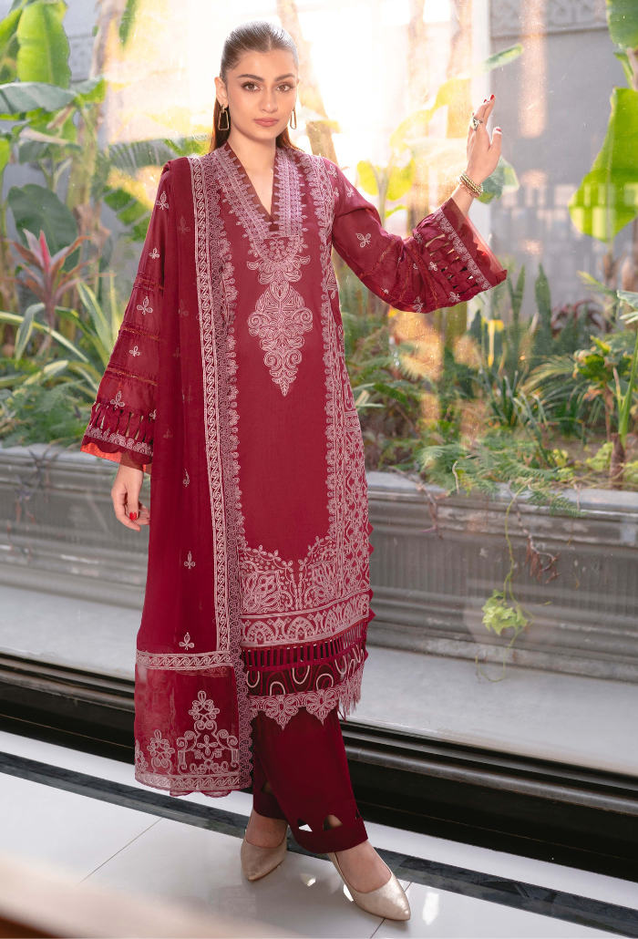 Humdum | Meraki Lawn 24 | d09 - Saira Saqlain