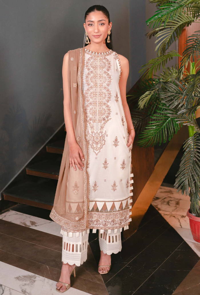 Humdum | Meraki Lawn 24 | d02 - Saira Saqlain