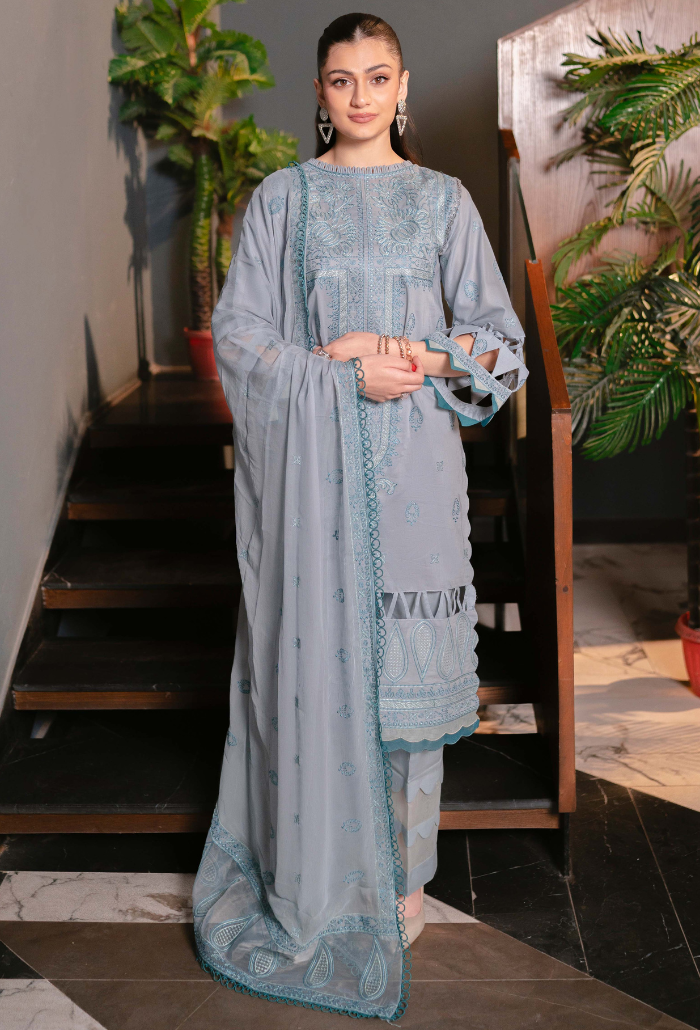 Humdum | Meraki Lawn 24 | d05 - Saira Saqlain
