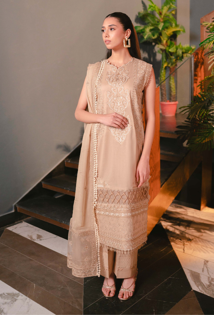 Humdum | Meraki Lawn 24 | d10 - Saira Saqlain
