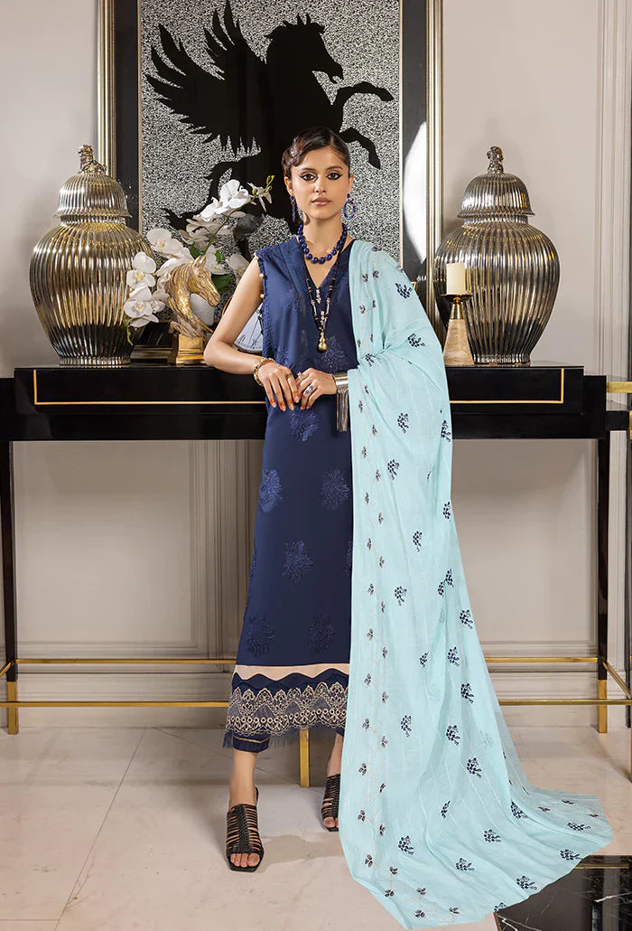 Humdum | Charlotte Chikankari Lawn | D09 - Saira Saqlain