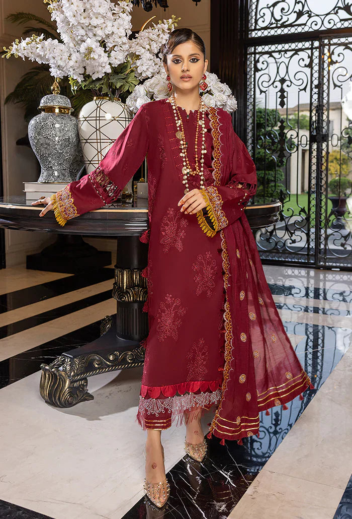 Humdum | Charlotte Chikankari Lawn | D08 - Saira Saqlain